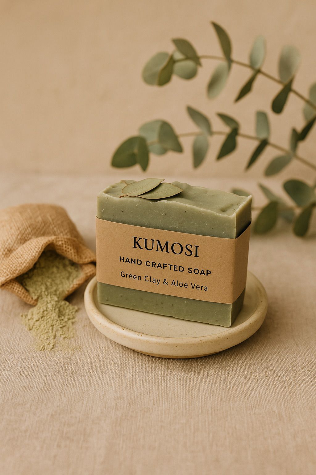 Kumosi - Aloé Vera e Argila Verde